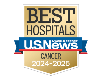 Ranked nationally in Cancer by U.S. News and World Report